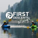 two people on kayaks